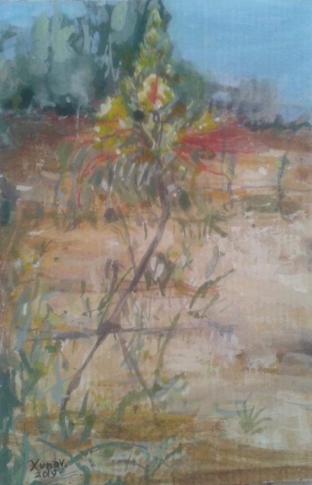 Şêwekarên Kurd êş û azarên gelê xwe bi rengan derdibirînin